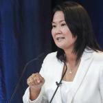 Keiko Fujimori, candidata presidencial de Perú.