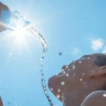 Altas temperaturas por un sistema anticiclónico y polvo del Sahara.