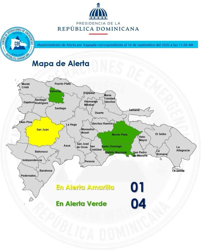Mapa del COE