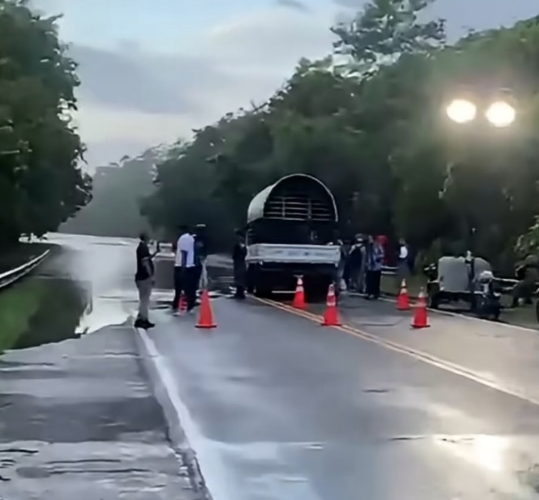 Autopista del Nordeste cerrada por desbordamiento de ríos Yabacao y Caño Marrucho