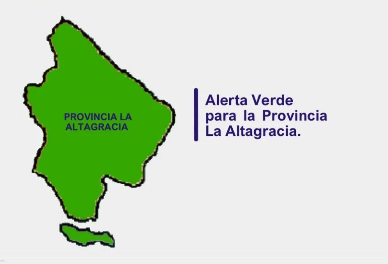 Alerta Verde en La Altagracia por Vaguada: ¡Prepárate!
